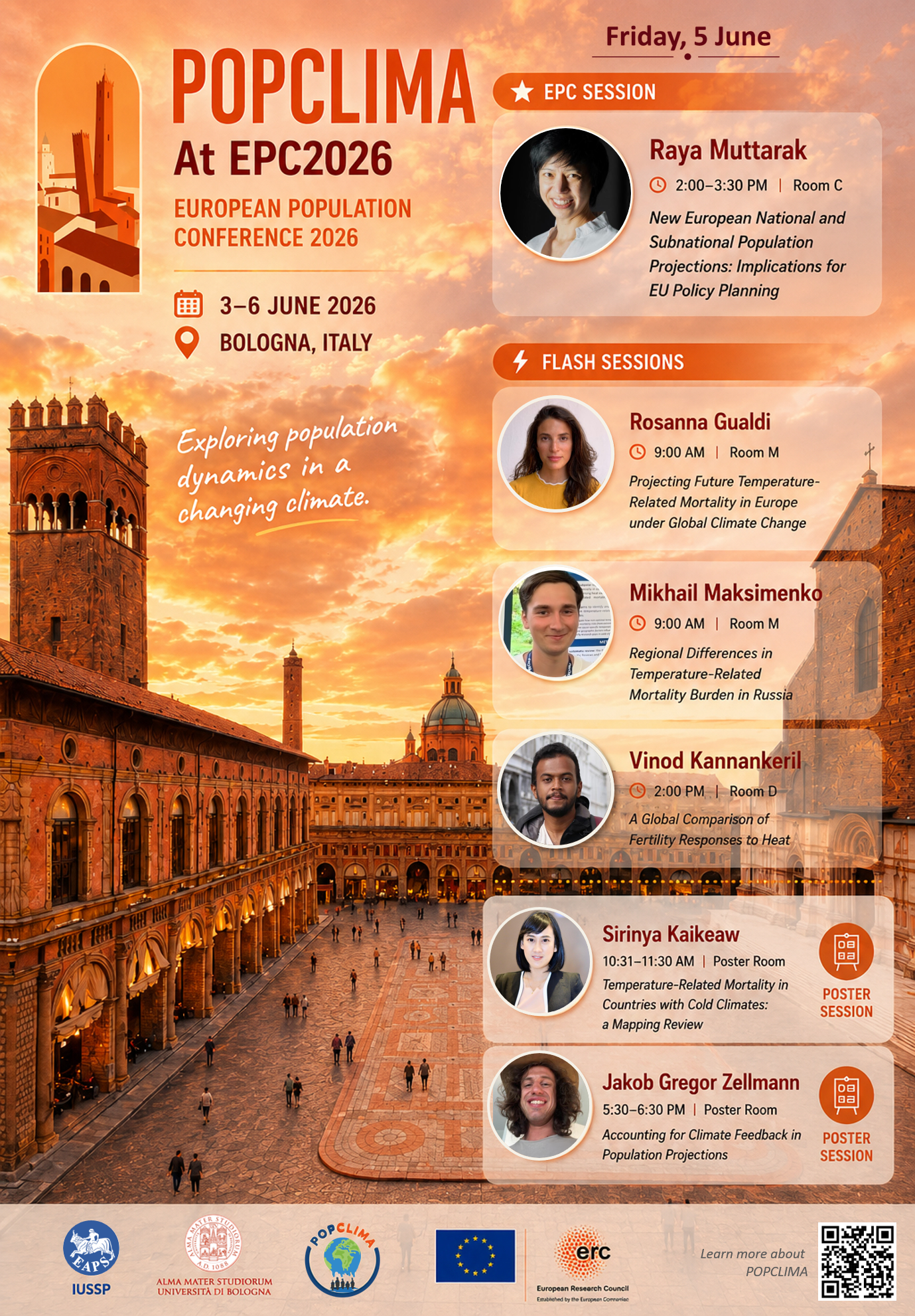 POPCLIMA at the European Population Conference 2026
