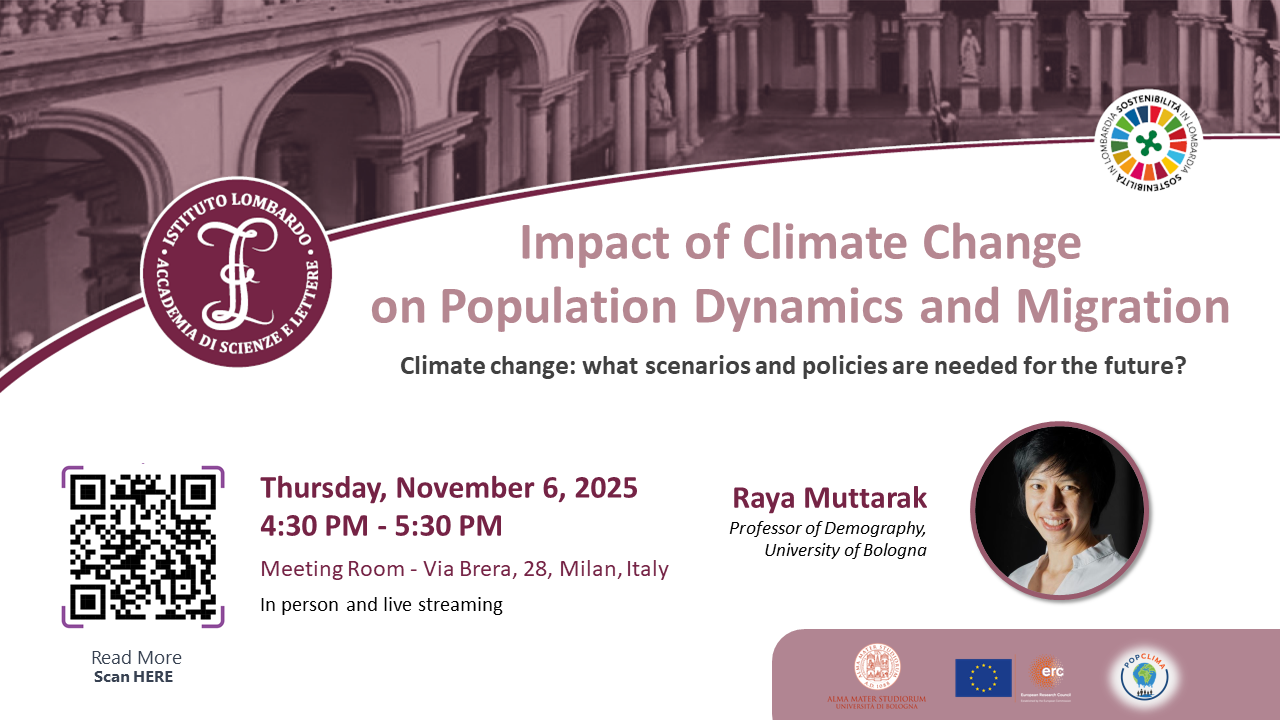 Impact of Climate Change on Population Dynamics and Migration